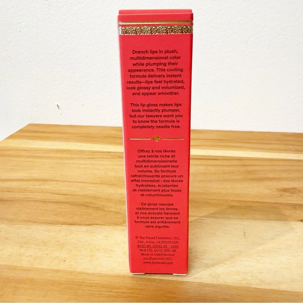 NIB TOO FACED Bundle of Six Volumizing Lip Glosses